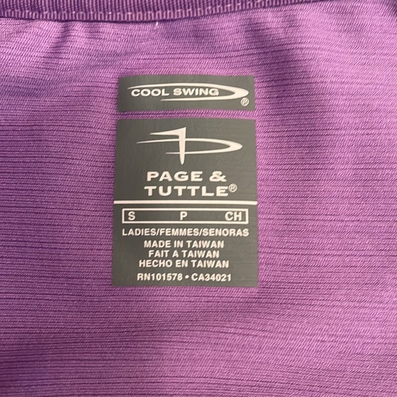 Light purple golf shirt - Picture 5 of 5